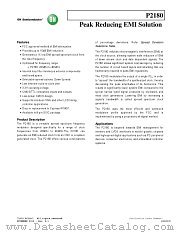 P2180 datasheet pdf ON Semiconductor