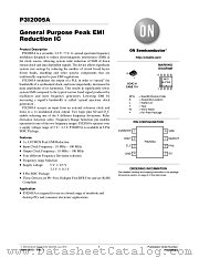 P3I2005A datasheet pdf ON Semiconductor