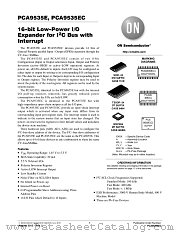 PCA9535E datasheet pdf ON Semiconductor