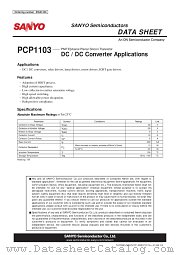 PCP1103 datasheet pdf ON Semiconductor