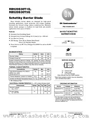 RB520S30T1 datasheet pdf ON Semiconductor