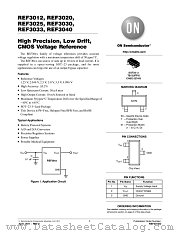REF3012 datasheet pdf ON Semiconductor