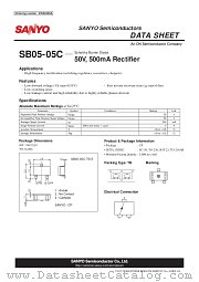 SB05-05C datasheet pdf ON Semiconductor