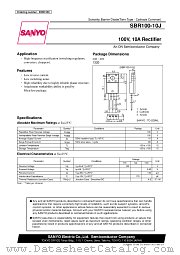 SBR100-10J datasheet pdf ON Semiconductor