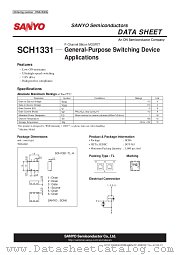 SCH1331 datasheet pdf ON Semiconductor