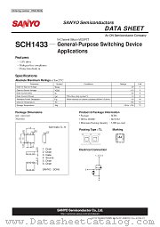SCH1433 datasheet pdf ON Semiconductor