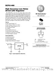 SCP51460 datasheet pdf ON Semiconductor