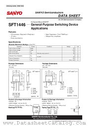 SFT1446 datasheet pdf ON Semiconductor