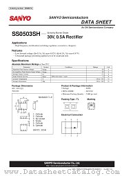 SS0503SH datasheet pdf ON Semiconductor