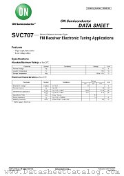 SVC707 datasheet pdf ON Semiconductor