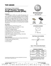 TCP-3033H datasheet pdf ON Semiconductor