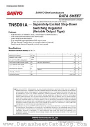 TN5D01A datasheet pdf ON Semiconductor