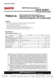 TN5D41A datasheet pdf ON Semiconductor