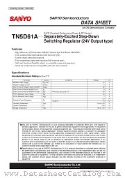 TN5D61A datasheet pdf ON Semiconductor