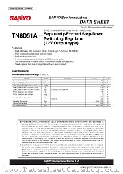 TN8D51A datasheet pdf ON Semiconductor