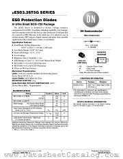 UESD3.3ST5G datasheet pdf ON Semiconductor