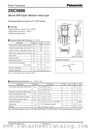 2SC5686 datasheet pdf Panasonic