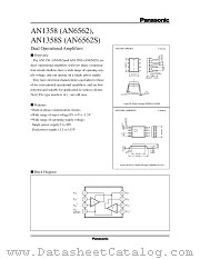 AN1358 datasheet pdf Panasonic