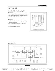 AN2011S datasheet pdf Panasonic