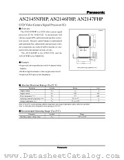 AN2145 datasheet pdf Panasonic