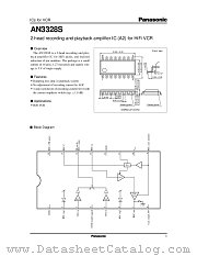 AN3328S datasheet pdf Panasonic