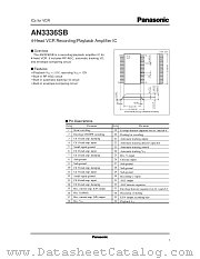 AN3336 datasheet pdf Panasonic