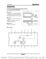 AN3375S datasheet pdf Panasonic