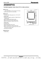 AN3895FHQ datasheet pdf Panasonic