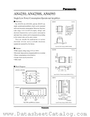 AN6593 datasheet pdf Panasonic