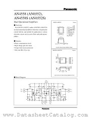 AN6552 datasheet pdf Panasonic