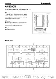 AN5290 datasheet pdf Panasonic
