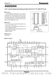 AN5295NK datasheet pdf Panasonic
