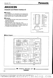 AN5352N datasheet pdf Panasonic