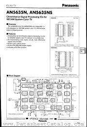 AN5635N datasheet pdf Panasonic