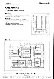 AN5707NS datasheet pdf Panasonic