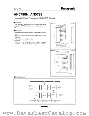 AN5792 datasheet pdf Panasonic