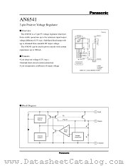 AN6541 datasheet pdf Panasonic