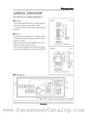 AN6545 datasheet pdf Panasonic