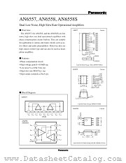 AN6557 datasheet pdf Panasonic