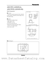 AN1393 datasheet pdf Panasonic
