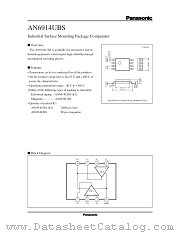 AN6914UBS datasheet pdf Panasonic
