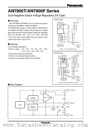 AN7906F datasheet pdf Panasonic