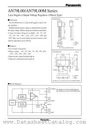 AN79L00 datasheet pdf Panasonic