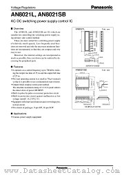AN8021SB datasheet pdf Panasonic