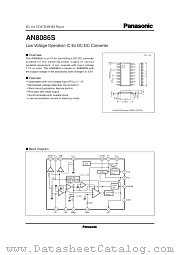 AN8086 datasheet pdf Panasonic
