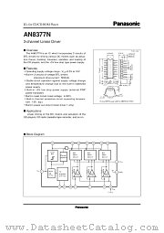 AN8377N datasheet pdf Panasonic