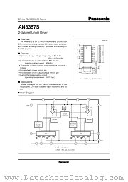 AN8387S datasheet pdf Panasonic