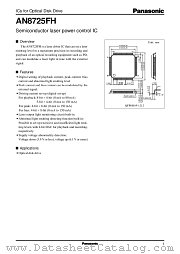 AN8725FH datasheet pdf Panasonic
