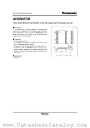 AN8808SB datasheet pdf Panasonic