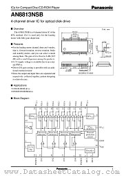 AN8813NSB datasheet pdf Panasonic